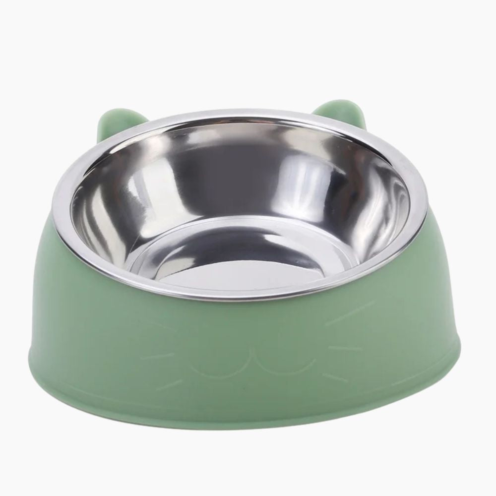 SlopeBowl | Schräger Katzennapf aus Edelstahl