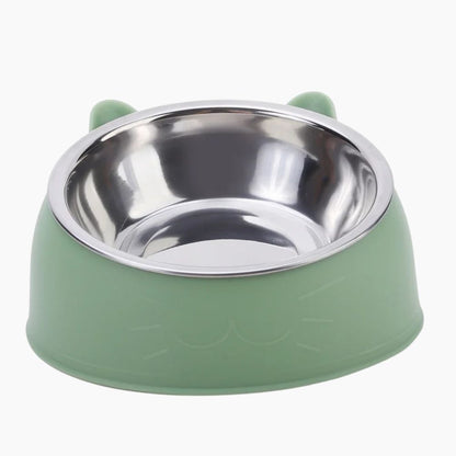 SlopeBowl | Schräger Katzennapf aus Edelstahl