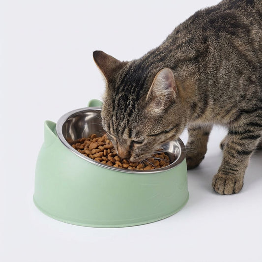 SlopeBowl | Schräger Katzennapf aus Edelstahl